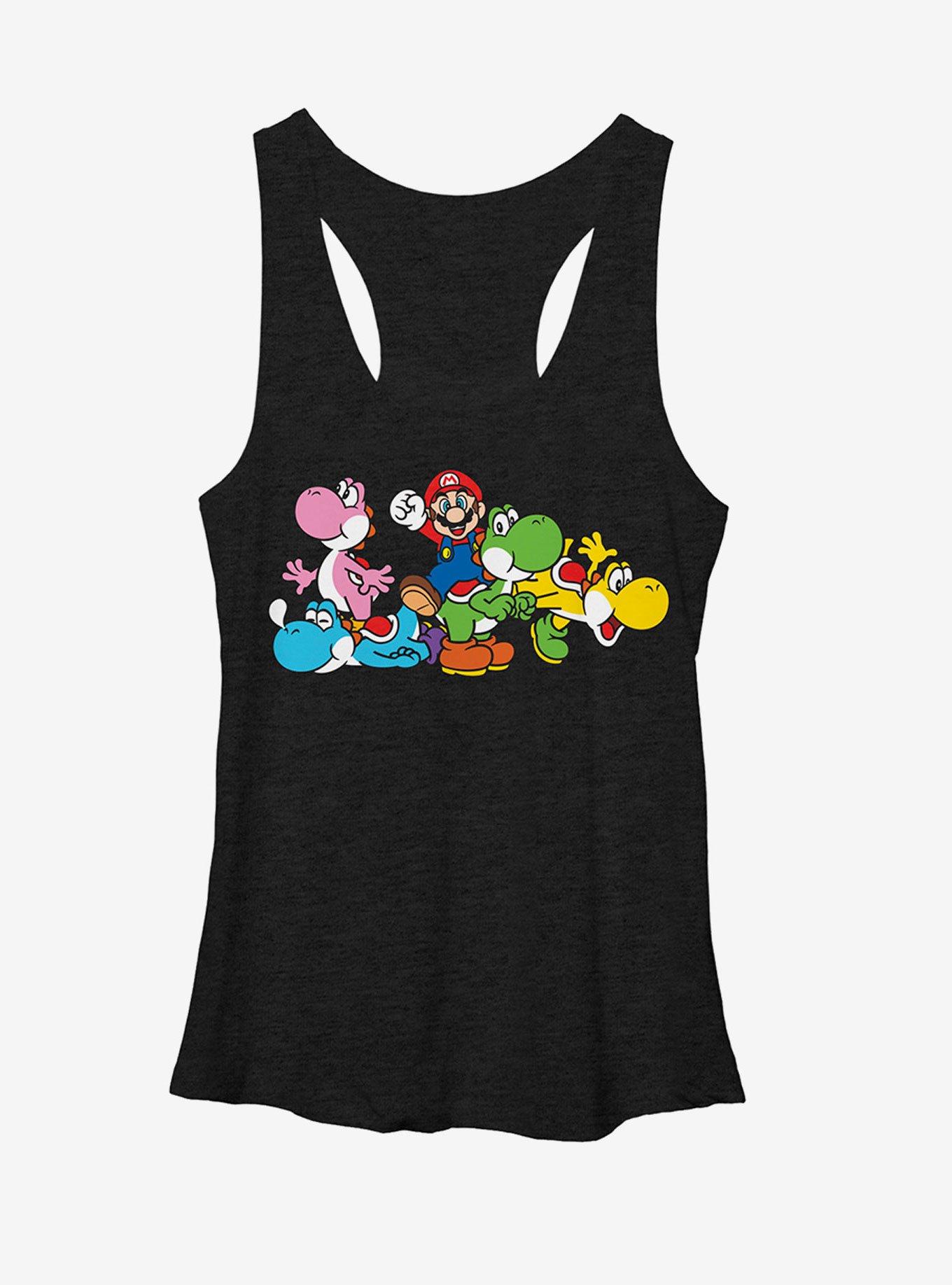 Nintendo Yoshi in Many Colors Womens Tank, , hi-res