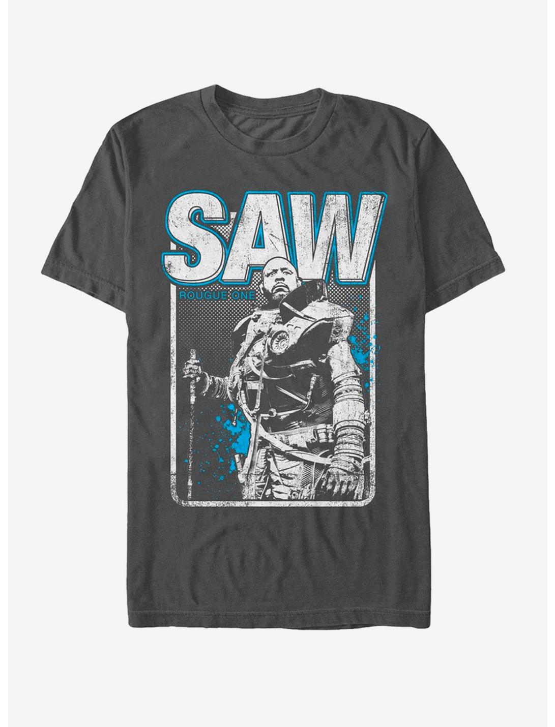 Star Wars Saw Warrior T-Shirt, CHARCOAL, hi-res