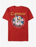 Cuphead Brawl is Brewing T-Shirt, RED, hi-res