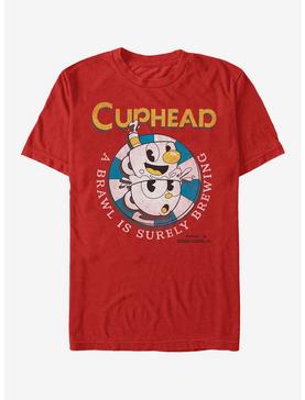 Cuphead Brawl is Brewing T-Shirt, , hi-res
