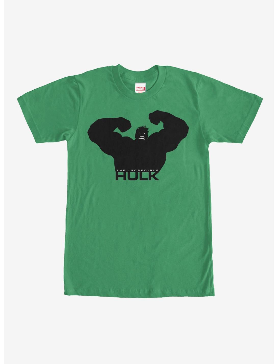 Marvel Hulk Silhouette T-Shirt, KELLY, hi-res
