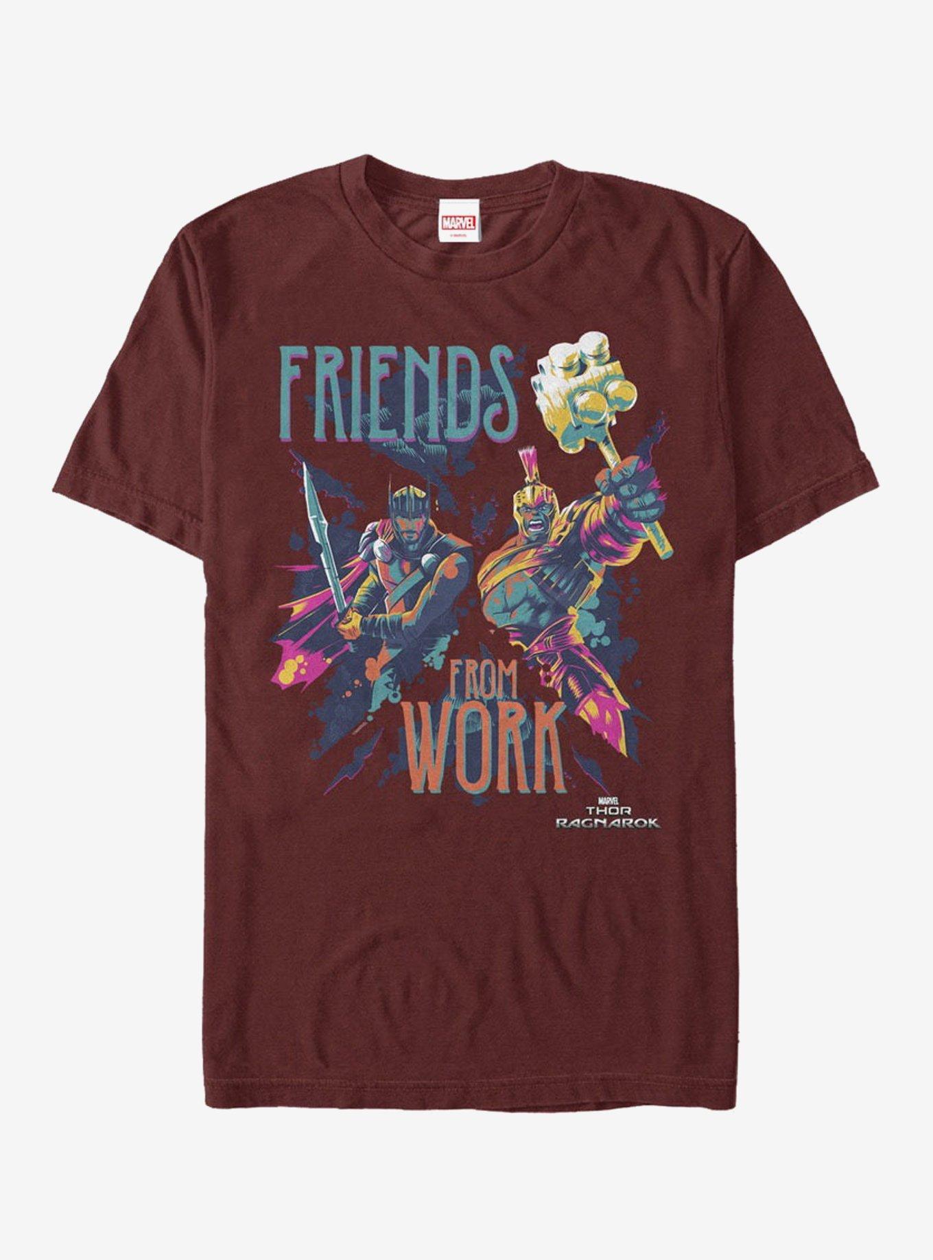 Marvel Thor: Ragnarok Friends Work T-Shirt, , hi-res