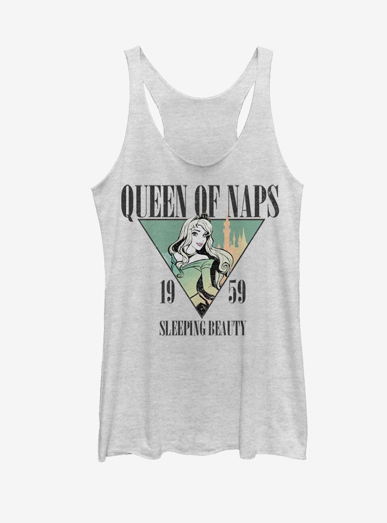 Disney Princess Aurora Nap Queen 1959 Womens Tank, , hi-res