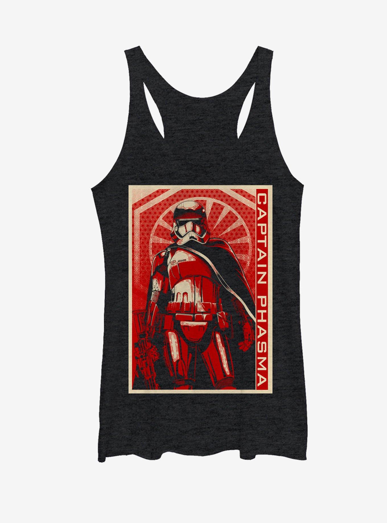 Star Wars Captain Phasma Poster Womens Tank, , hi-res