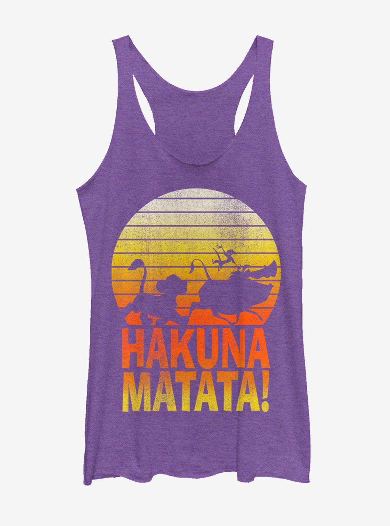 Disney Lion King Hakuna Matata Profile Womens Tank, , hi-res