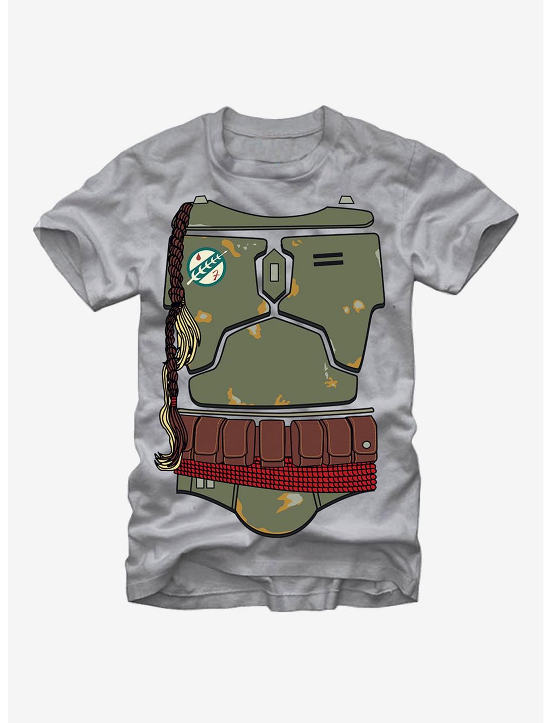 Star Wars Boba Fett Armor T-Shirt, SILVER, hi-res