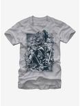 Star Wars Characters The Force Awakens T-Shirt, SILVER, hi-res