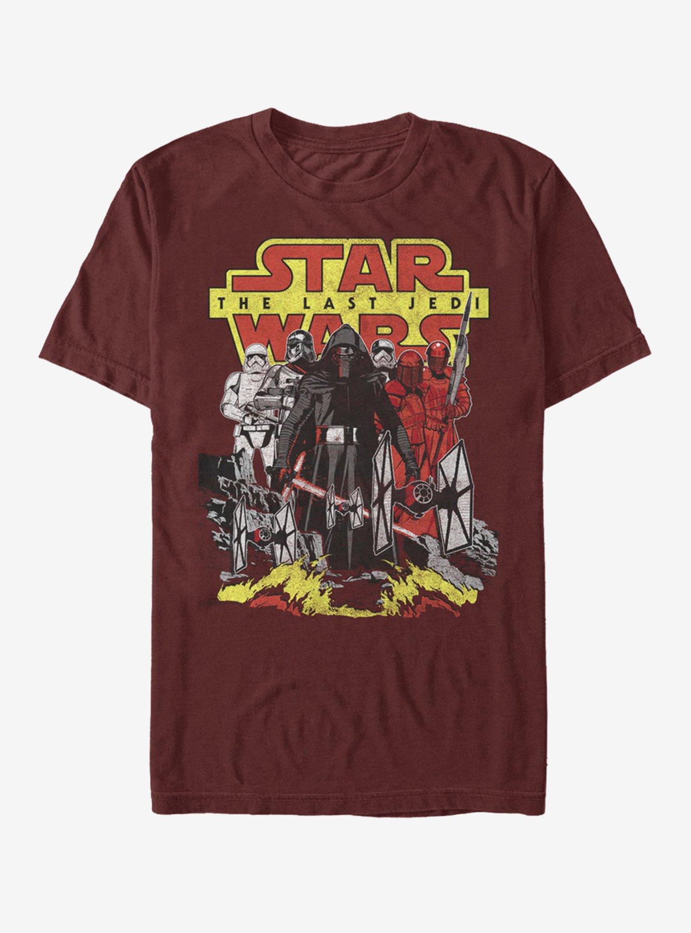 Star Wars First Order Defense T-Shirt, CARDINAL, hi-res