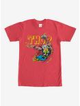 Marvel Mighty Thor Thunder T-Shirt, RED, hi-res