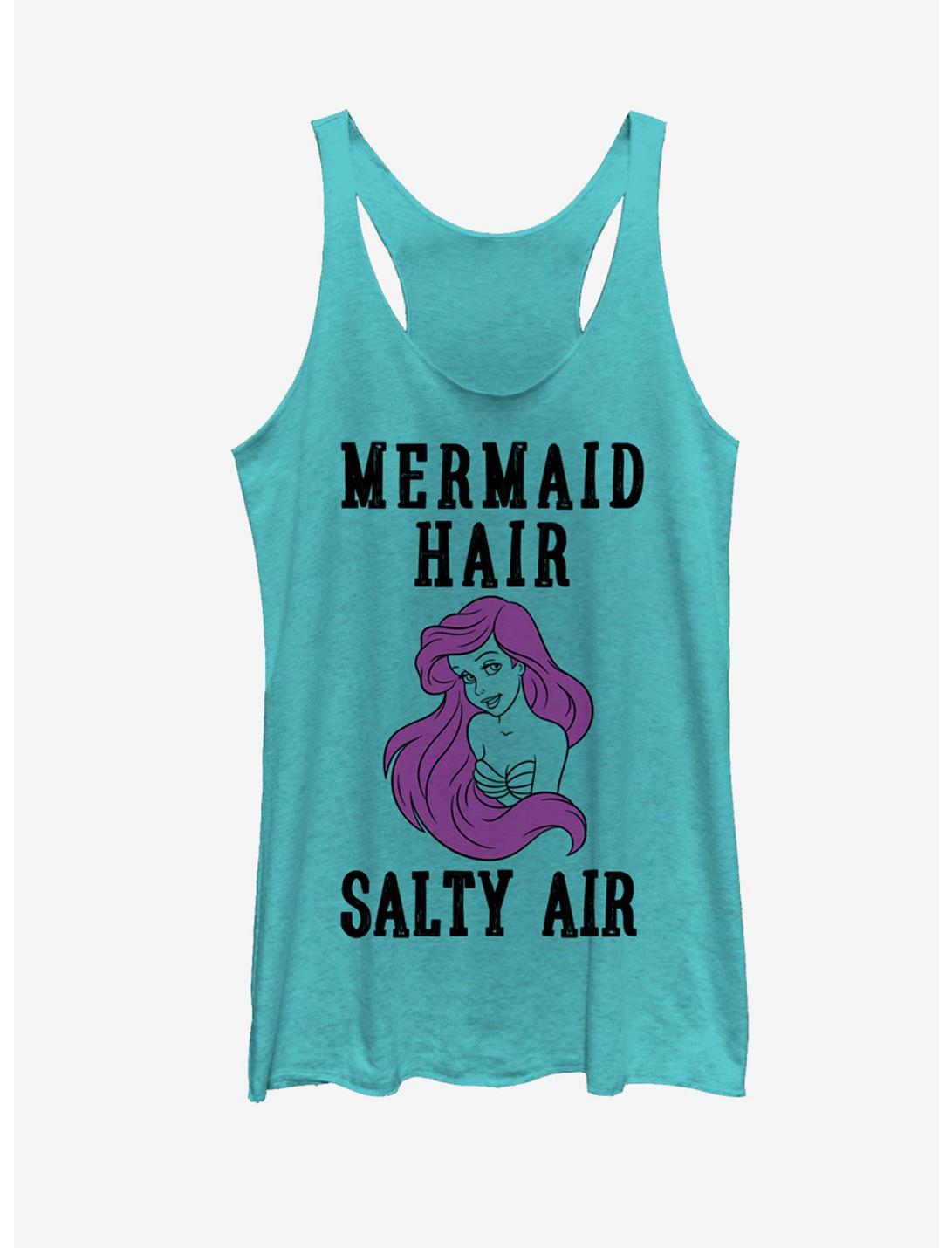 Disney Princess Ariel Mermaid Hair Womens Tank, TAHI BLUE, hi-res