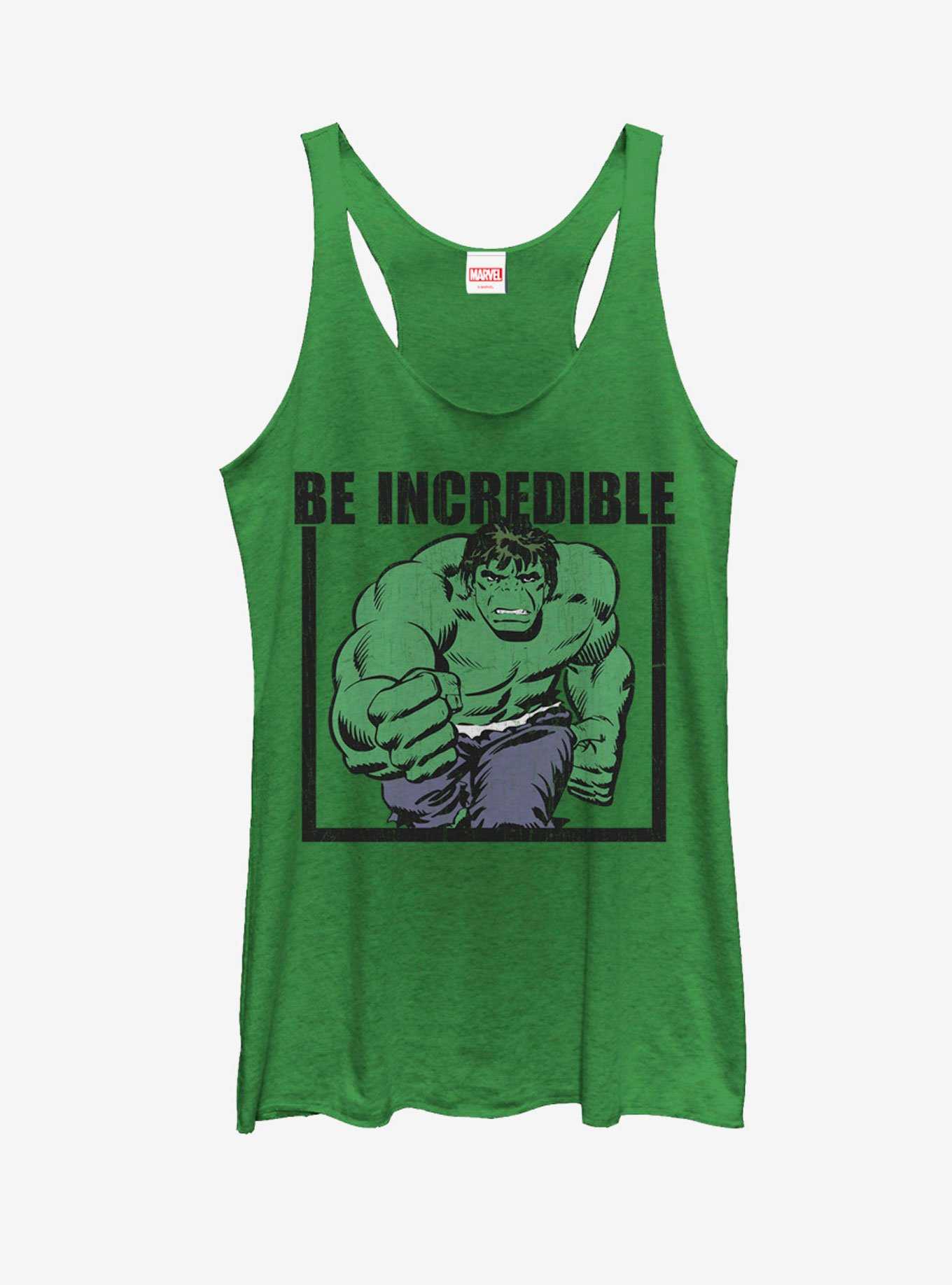 Marvel Hulk Be Incredible Womens Tank, , hi-res