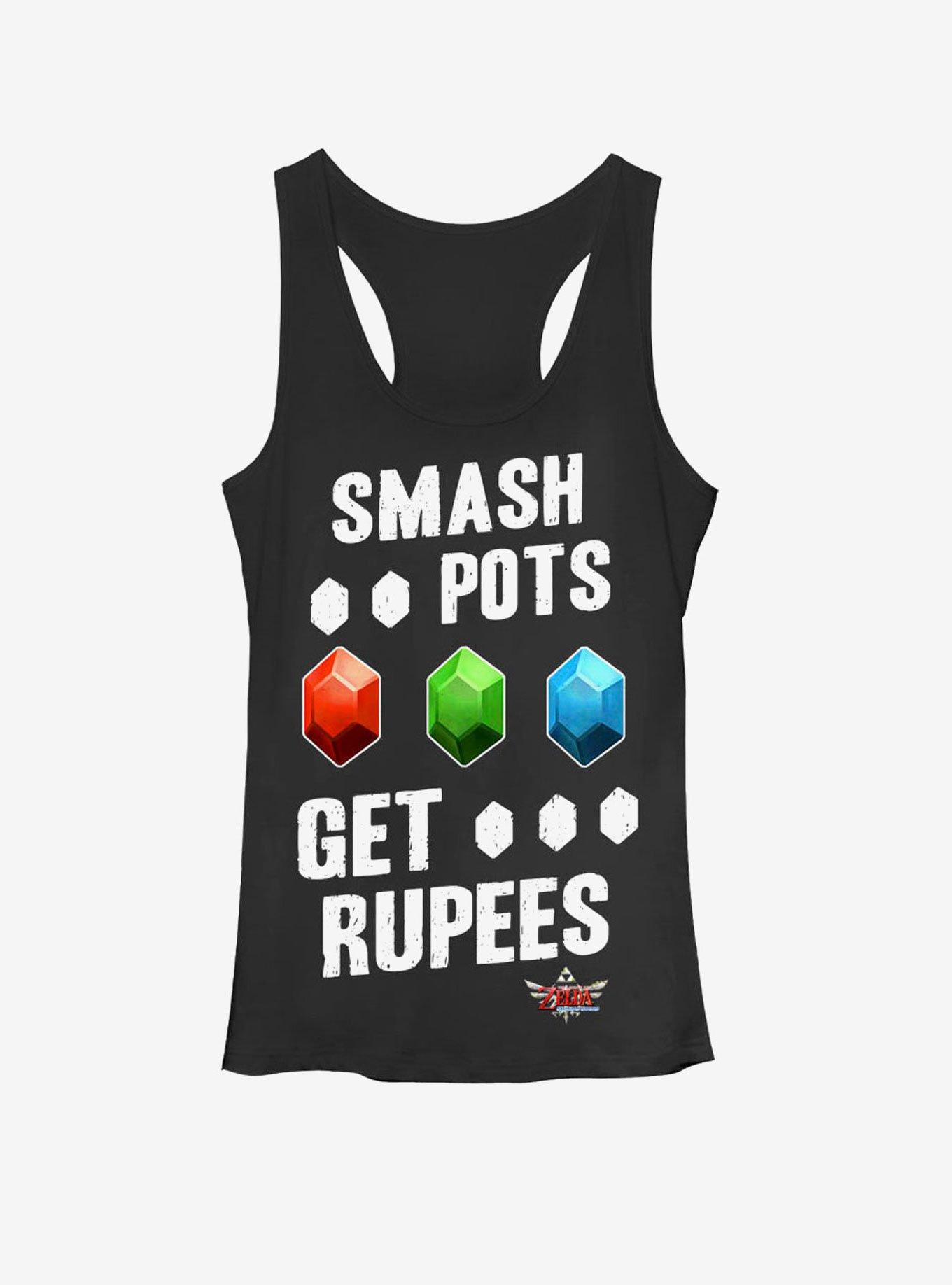 Nintendo Legend of Zelda Get Rupees Womens Tank, , hi-res