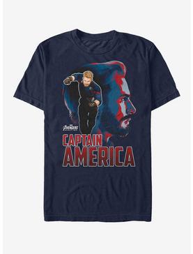 Marvel Avengers: Infinity War Captain America View T-Shirt, , hi-res