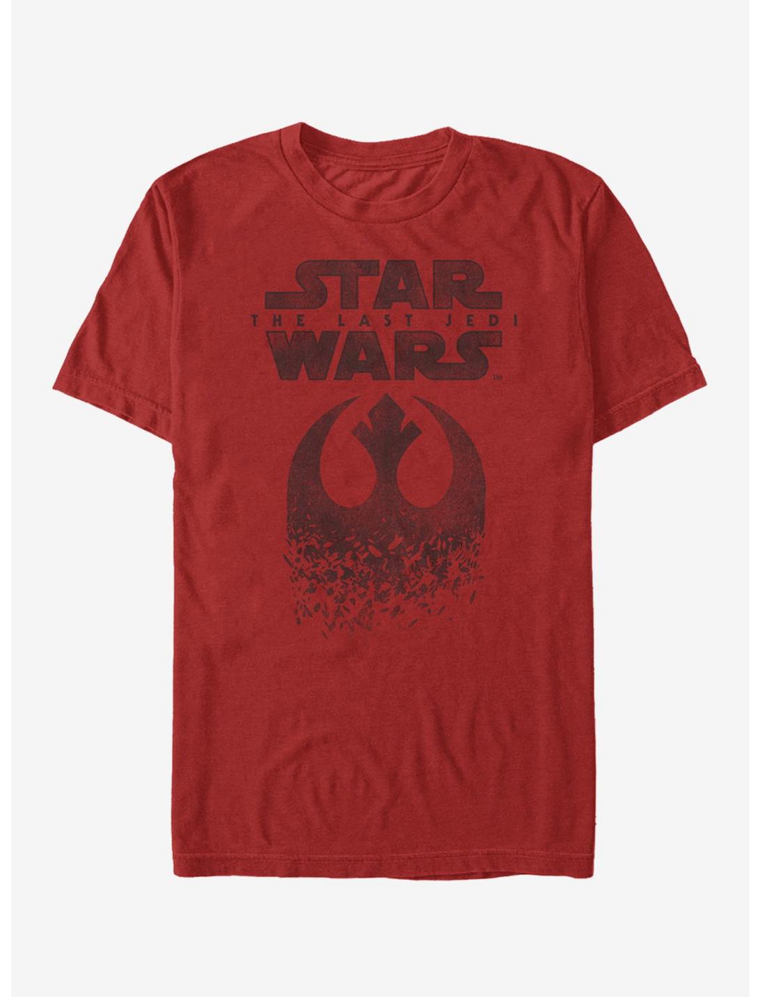 Star Wars Rebel Logo Fleck T-Shirt, RED, hi-res
