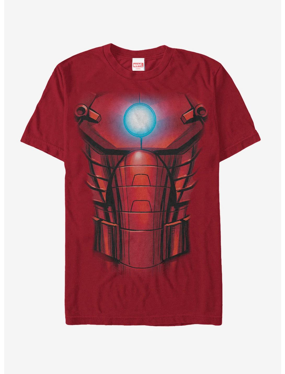 Marvel Iron Man Arc Reactor Costume T-Shirt, CARDINAL, hi-res