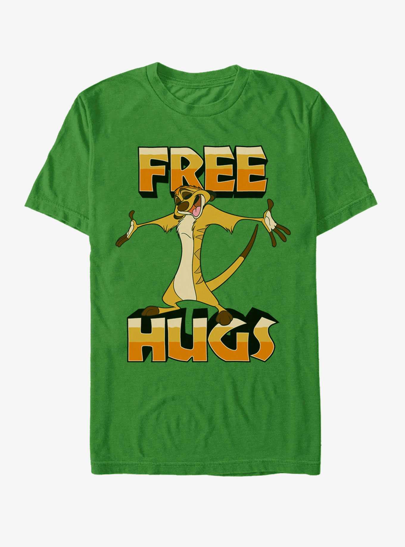 Disney Lion King Timon Free Hugs T-Shirt, , hi-res