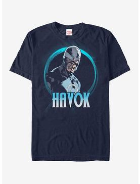 Marvel X-Men Havok Circle T-Shirt, NAVY, hi-res