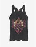 Marvel Black Panther 2018 Okoye Vintage Womens Tank, BLK HTR, hi-res