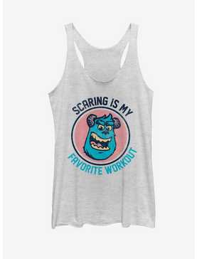 Disney Monster's Inc Sulley Scaring is My Favorite Workout Womens Tank, , hi-res