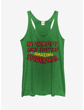 Marvel Work Out Like Spider-Man Womens Tank, , hi-res