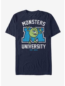 Disney Monster's Inc Cartoon Mike T-Shirt, NAVY, hi-res