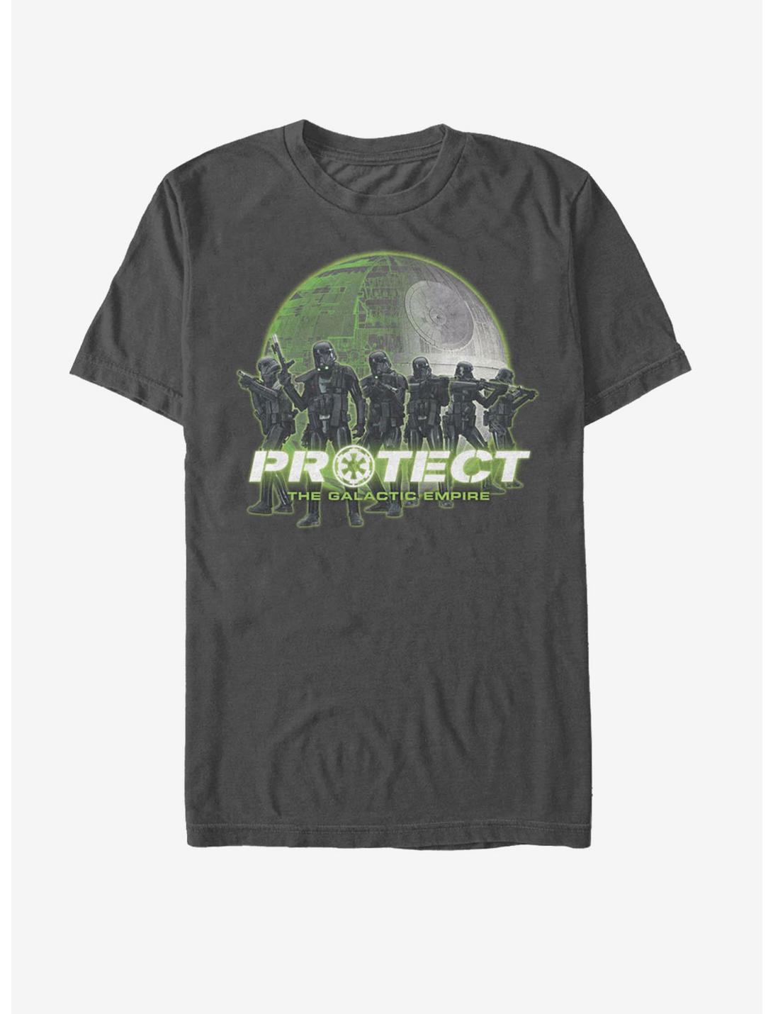 Star Wars Death Trooper Protect Death Star T-Shirt, CHARCOAL, hi-res