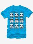 Star Wars Expressions of a Stormtrooper T-Shirt, TURQ, hi-res