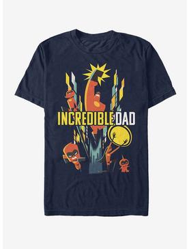 Disney Pixar The Incredibles Modern Incredible Dad T-Shirt, NAVY, hi-res