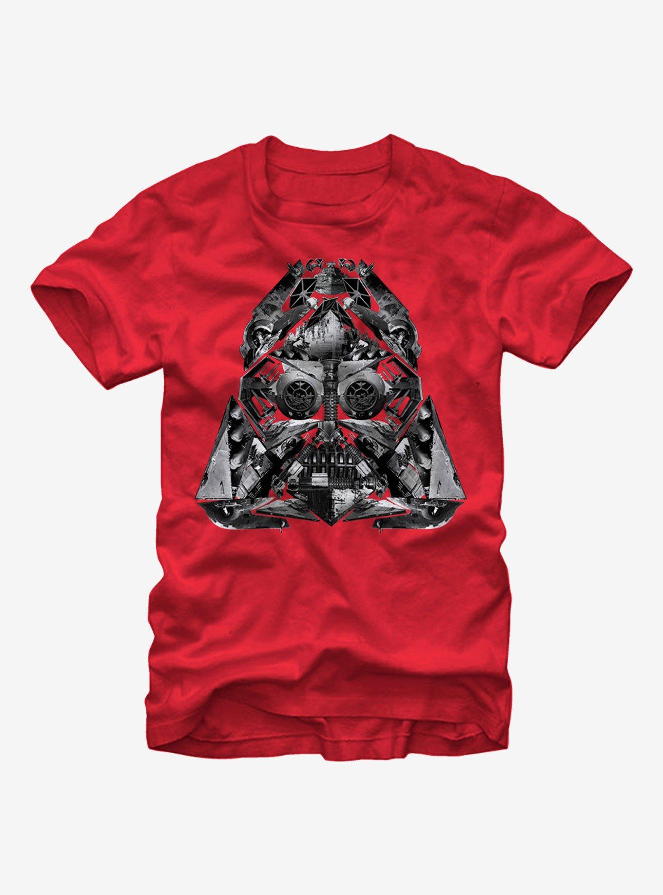 Star Wars Starfighter Vader Helmet T-Shirt