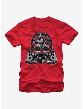 Plus Size Star Wars Starfighter Vader Helmet T-Shirt, , hi-res