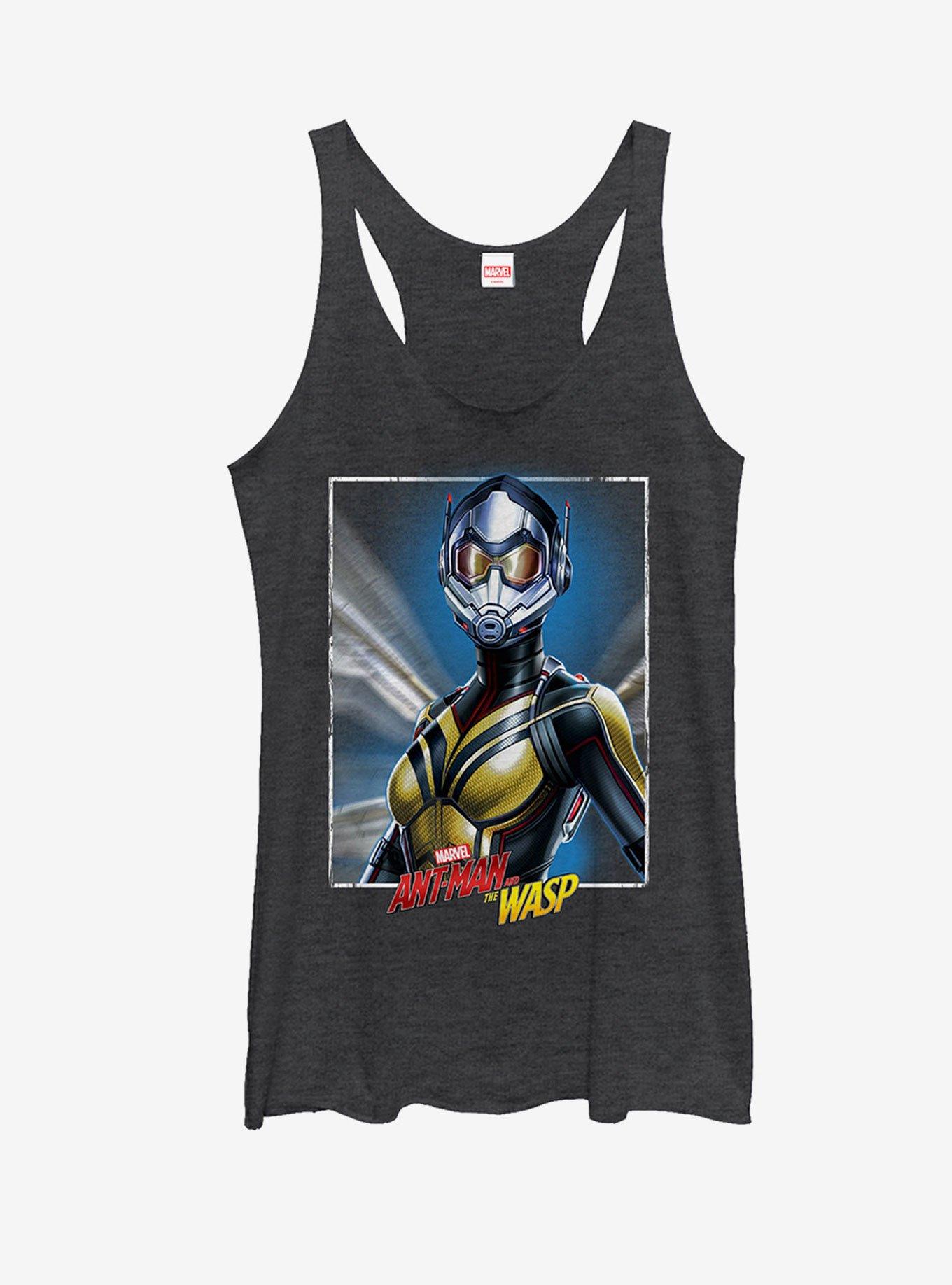 Marvel Ant-Man and the Wasp Hope Frame Womens Tank, BLK HTR, hi-res