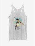 Marvel Ant-Man Graceful Wasp in Flight Womens Tank, WHITE HTR, hi-res