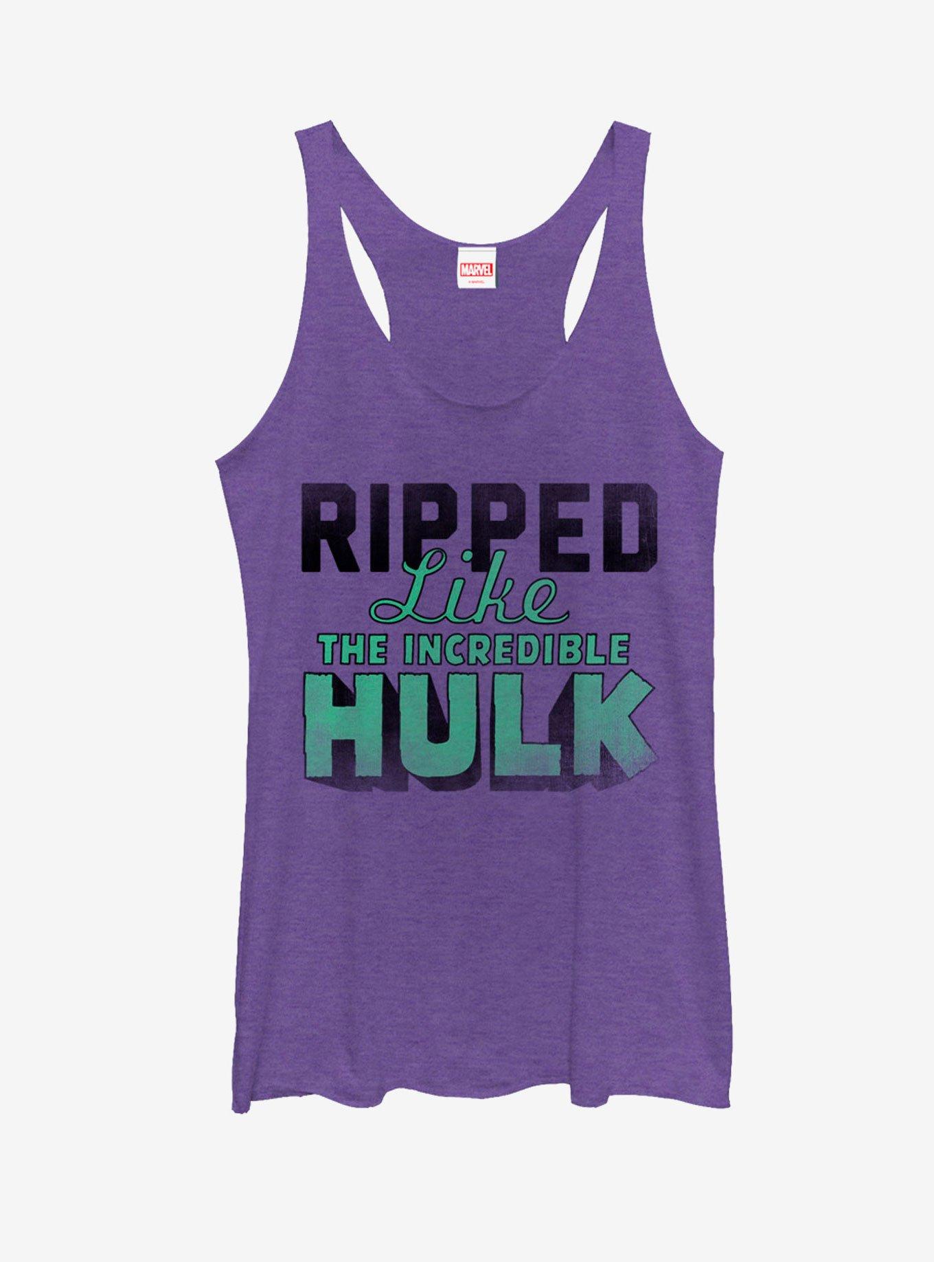 Marvel Ripped Like the Hulk Womens Tank, , hi-res