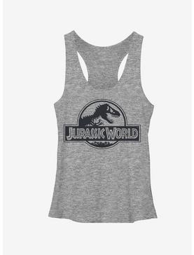 Jurassic World Simple T. Rex Logo Womens Tank, , hi-res