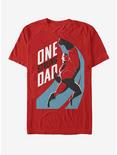 Disney Pixar The Incredibles One Strong Dad T-Shirt, RED, hi-res
