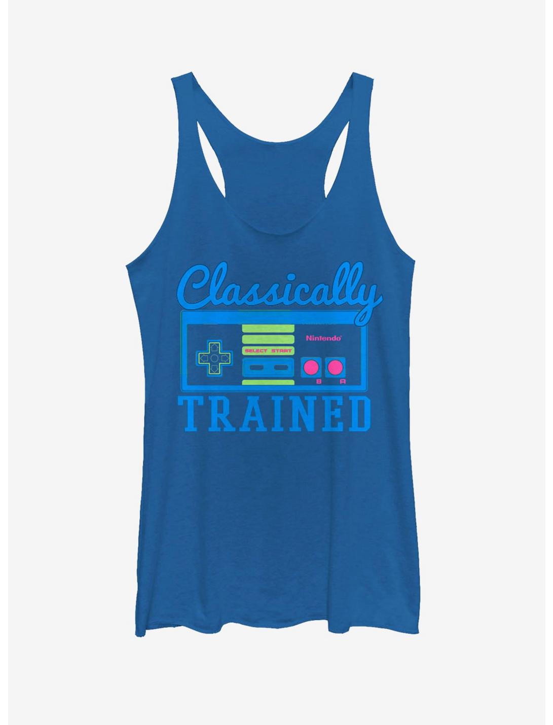 Nintendo Classically Trained Controller Womens Tank, ROY HTR, hi-res