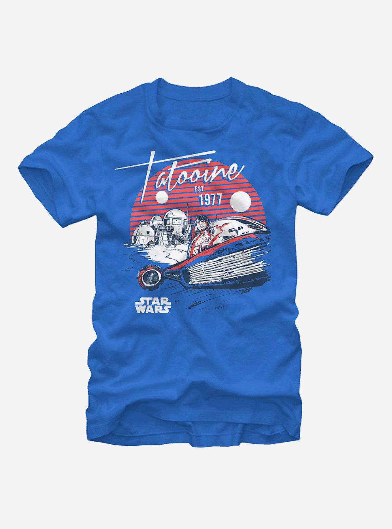 Star Wars Tatooine Est 1977 T-Shirt, ROYAL, hi-res