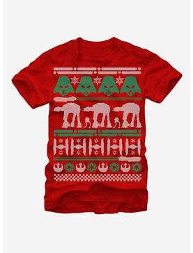 Plus Size Star Wars Ugly Christmas Sweater T-Shirt, , hi-res