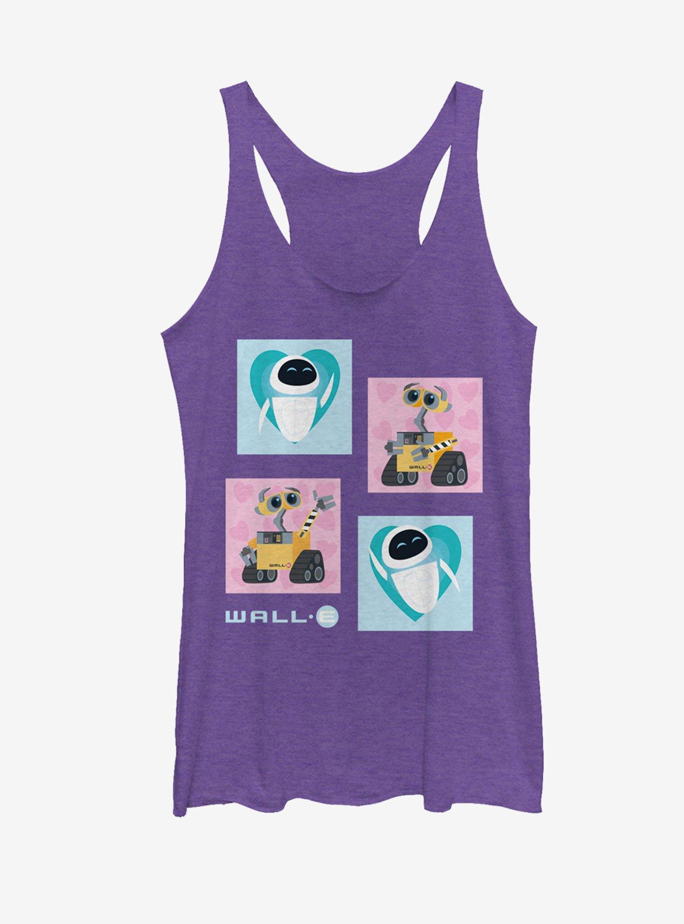 Disney Pixar Wall-E Robot EVE Heart Womens Tank, , hi-res