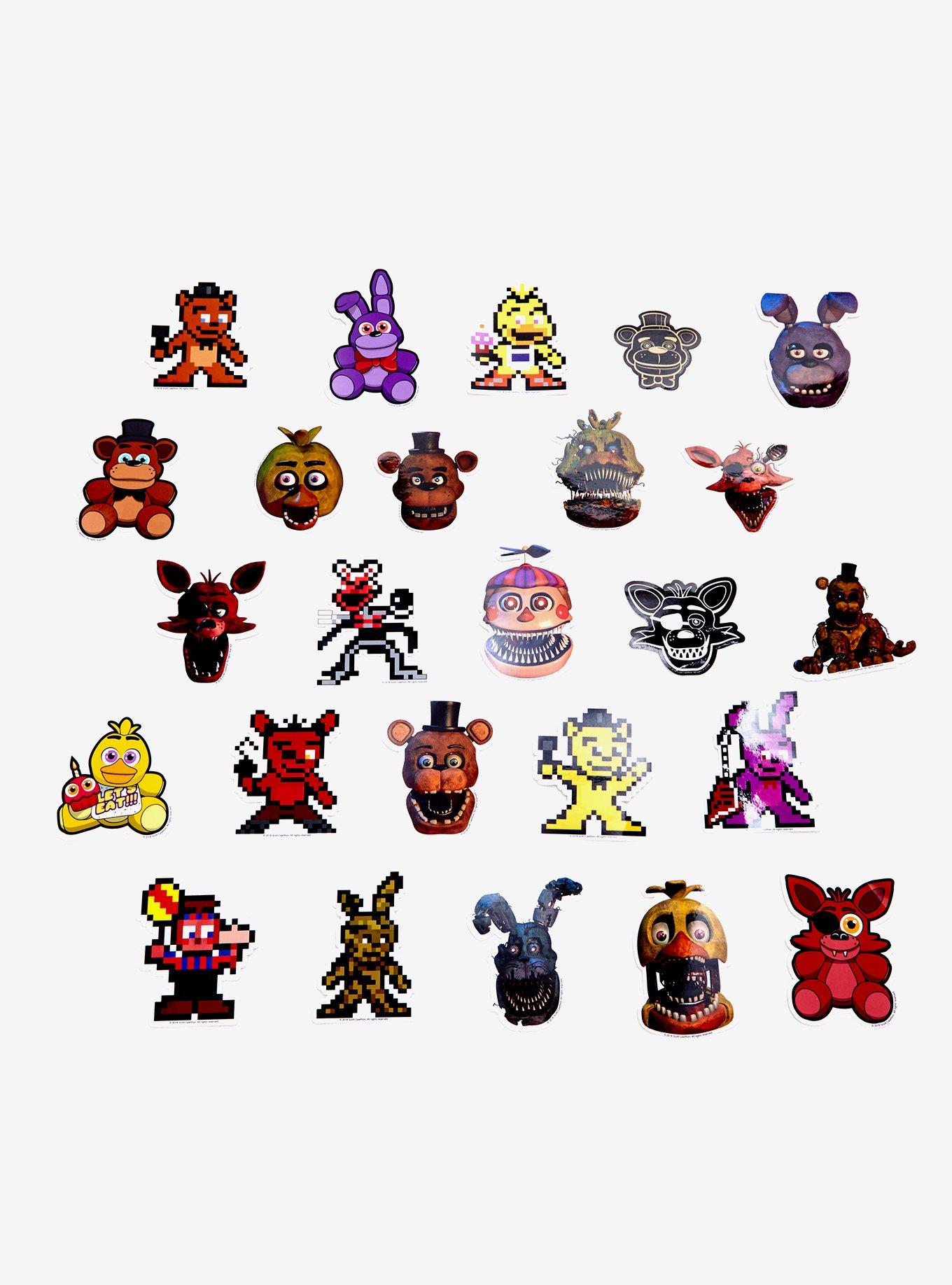 Fnaf Anime Stickers for Sale