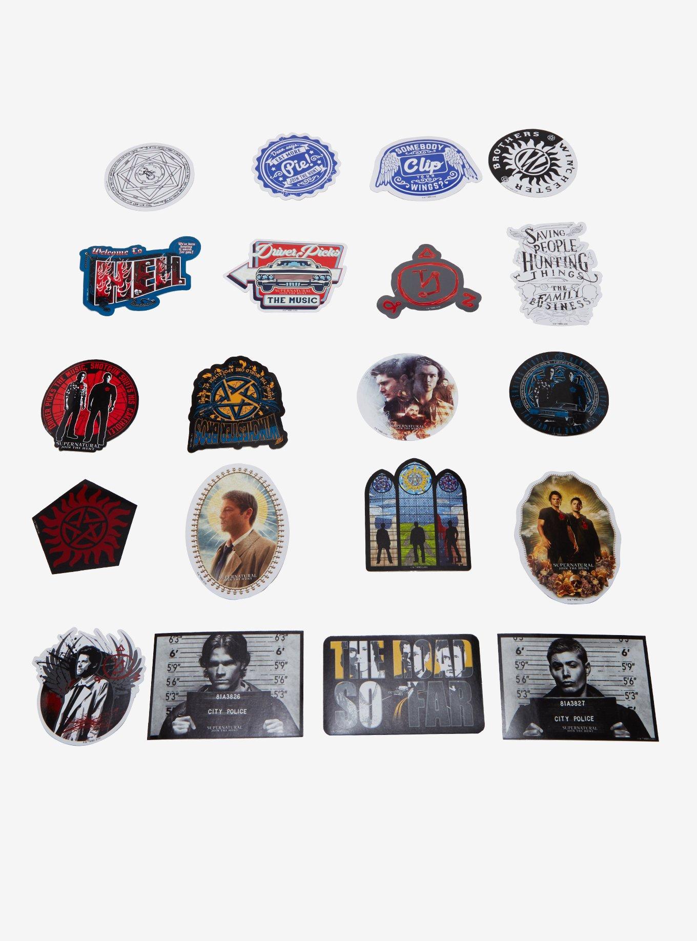 Supernatural Blind Sticker Pack | Hot Topic