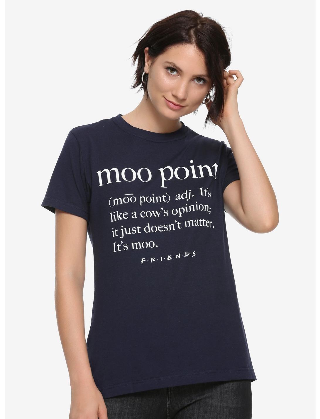 Friends Moo Point Womens T-Shirt - BoxLunch Exclusive, , hi-res