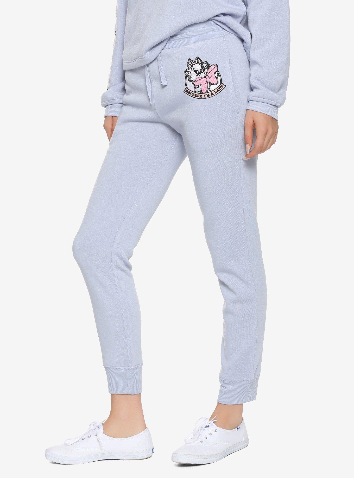 Disney The Aristocats Marie Womens Jogger Pants, BLUE, hi-res