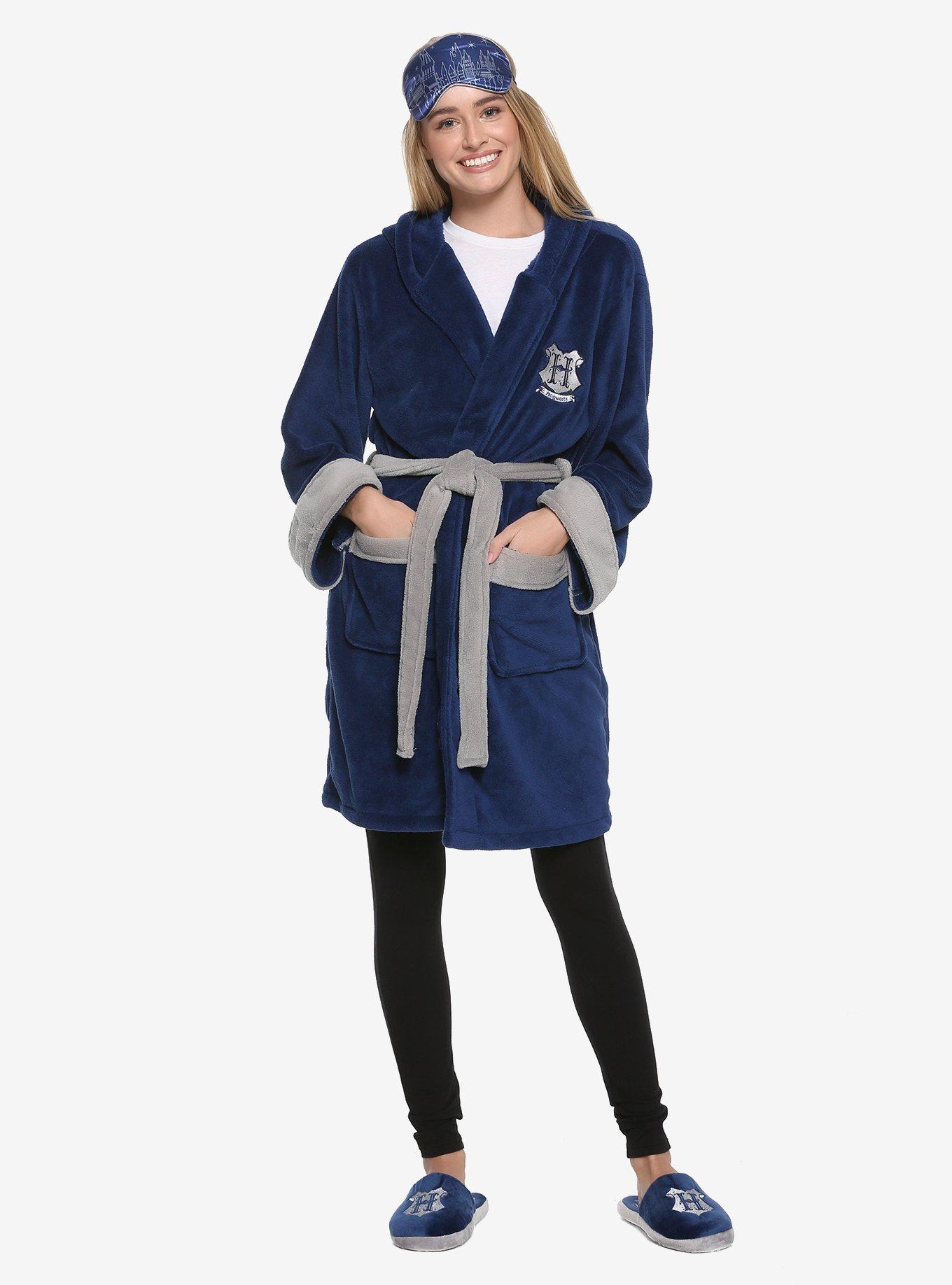 Harry Potter Hogwarts Dorm Robe Set - BoxLunch Exclusive, BLUE, hi-res
