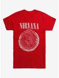 Nirvana Red Vestibule Circles Of Hell T-Shirt, RED, hi-res