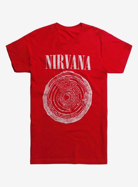 NIRVANA Vestibule Tシャツ Vintage Nirvana Vestibule T-Shirt – Justin Reed
