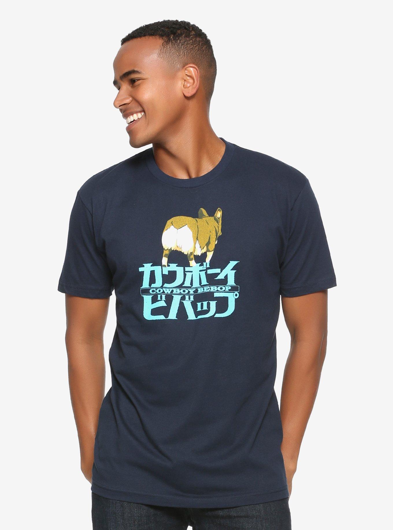 Cowboy Bebop BehEINd T-Shirt - BoxLunch Exclusive, BLUE, hi-res