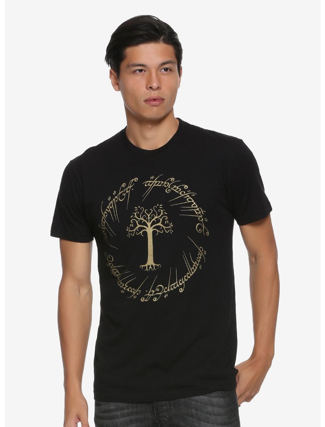 The Lord of the Rings One Ring T-Shirt, BLACK, hi-res