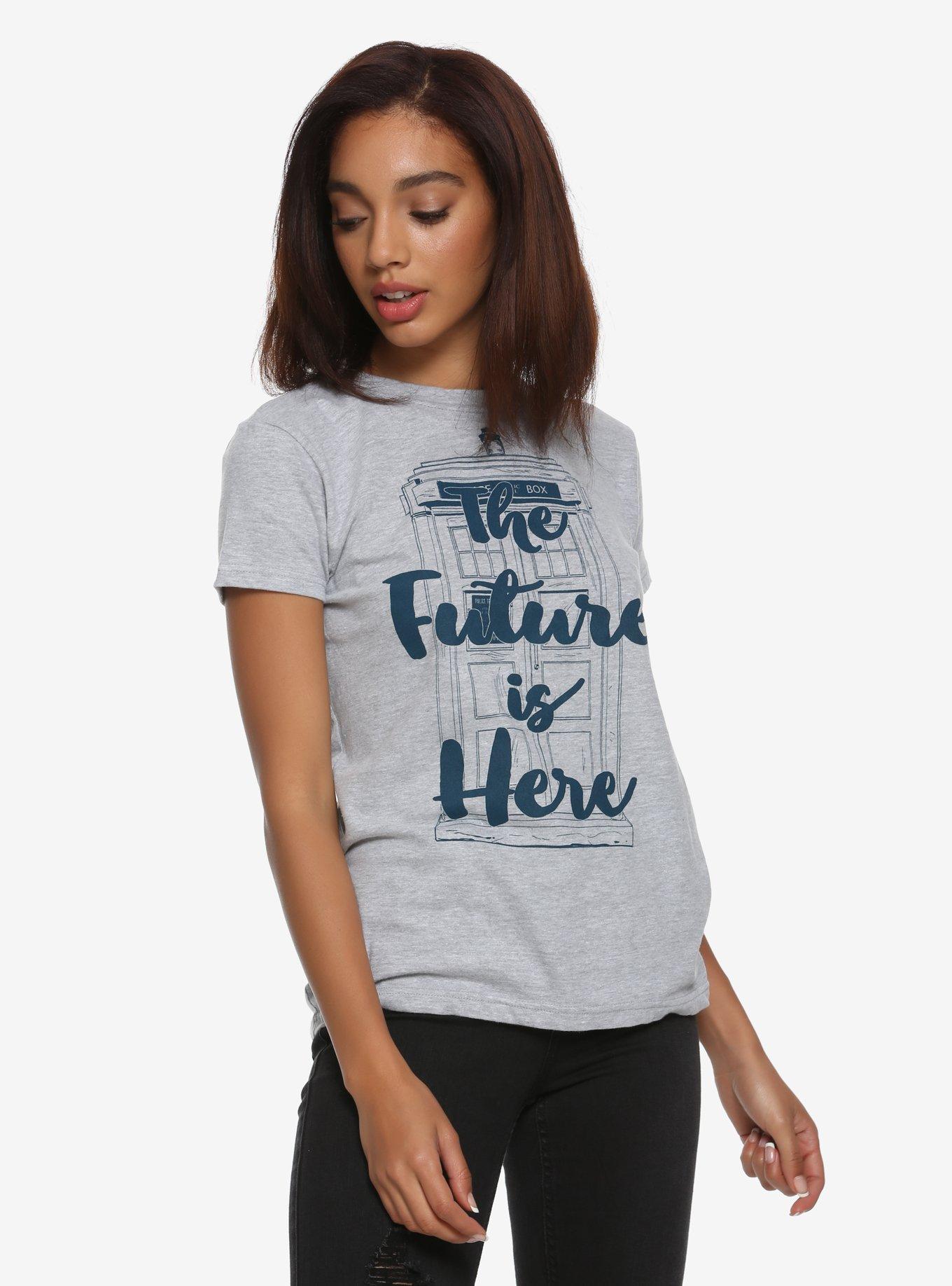Her Universe Doctor Who The Future Is Here Girls T-Shirt | Hot Topic