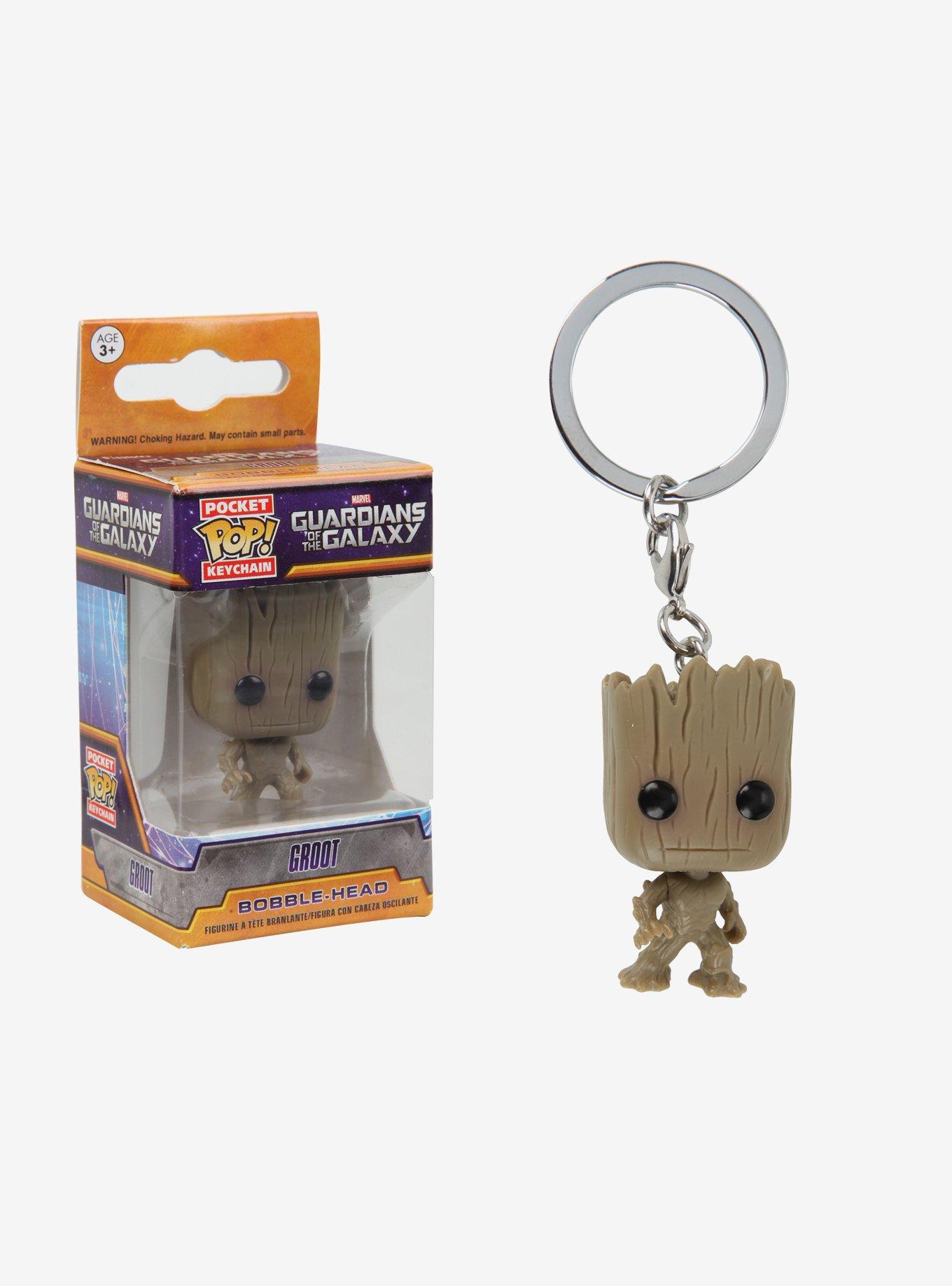 Funko Pocket Pop! Marvel Guardians Of The Galaxy Groot Key Chain, , hi-res